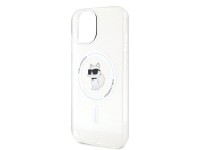 Funda Karl Lagerfeld IML Choupette MagSafe para iPhone 15 - transparente Funda Karl Lagerfeld IML Choupette MagSafe para iPhone 15 - transparente