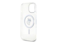 Funda Karl Lagerfeld IML Choupette MagSafe para iPhone 15 - transparente Funda Karl Lagerfeld IML Choupette MagSafe para iPhone 15 - transparente