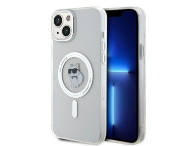 Karl Lagerfeld IML Choupette MagSafe case for iPhone 15 Plus - transparent Karl Lagerfeld IML Choupette MagSafe case for iPhone 15 Plus - transparent