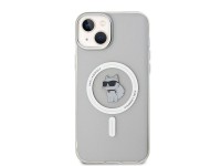 Capa Karl Lagerfeld IML Choupette MagSafe para iPhone 15 Plus - transparente Capa Karl Lagerfeld IML Choupette MagSafe para iPhone 15 Plus - transparente
