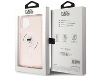 Funda Karl Lagerfeld IML Choupette MagSafe para iPhone 11 / Xr - rosa Funda Karl Lagerfeld IML Choupette MagSafe para iPhone 11 / Xr - rosa