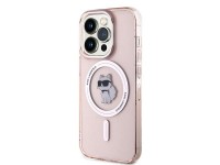 Capa Karl Lagerfeld IML Choupette MagSafe para iPhone 14 Pro - rosa Capa Karl Lagerfeld IML Choupette MagSafe para iPhone 14 Pro - rosa