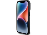 Funda con placa metálica y logotipo de diamantes de imitación de Karl Lagerfeld para iPhone 15 Pro M Funda con placa metálica y logotipo de diamantes de imitación de Karl Lagerfeld para iPhone 15 Pro M