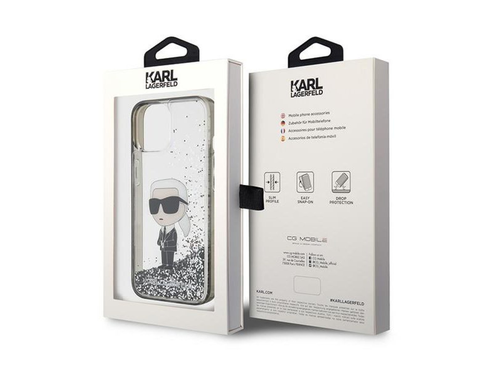 Karl Lagerfeld KLHCP15SLKKNSK iPhone 15 6.1