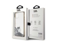 Karl Lagerfeld Liquid Glitter Choupette case for iPhone 11 / Xr - transparent Karl Lagerfeld Liquid Glitter Choupette case for iPhone 11 / Xr - transparent