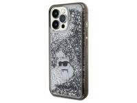 Funda Karl Lagerfeld Liquid Glitter Choupette para iPhone 13 Pro Max - transparente Funda Karl Lagerfeld Liquid Glitter Choupette para iPhone 13 Pro Max - transparente