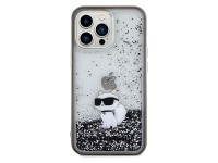 Funda Karl Lagerfeld Liquid Glitter Choupette para iPhone 13 Pro Max - transparente Funda Karl Lagerfeld Liquid Glitter Choupette para iPhone 13 Pro Max - transparente