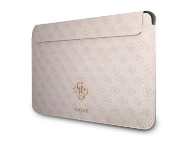 Guess Sleeve GUCS13G4GFPI 13" pink 4G Big Logo