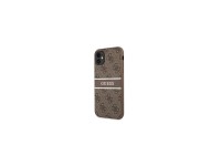 Funda Guess 4G Stripe para iPhone 11 / Xr de 6,1" - marrón Funda Guess 4G Stripe para iPhone 11 / Xr de 6,1" - marrón