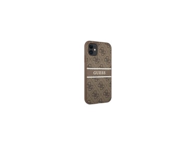 Guess 4G Stripe case for iPhone 11 / Xr 6.1" - brown Guess 4G Stripe case for iPhone 11 / Xr 6.1" - brown