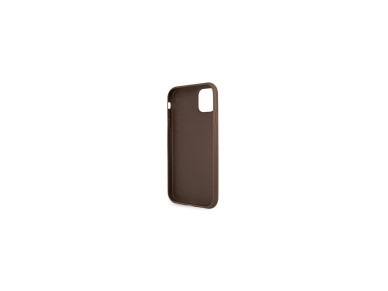 Guess 4G Stripe case for iPhone 11 / Xr 6.1" - brown Guess 4G Stripe case for iPhone 11 / Xr 6.1" - brown