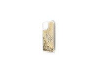 Capa Guess 4G Big Liquid Glitter para iPhone 11 6.1" / Xr - dourada Capa Guess 4G Big Liquid Glitter para iPhone 11 6.1" / Xr - dourada