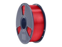 Filamento Sunlu PLA+ (Rojo transparente)