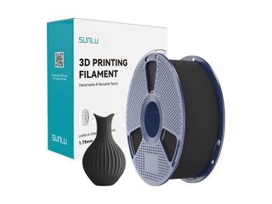 Sunlu PLA Classic Black Filament 1.75mm 1KG