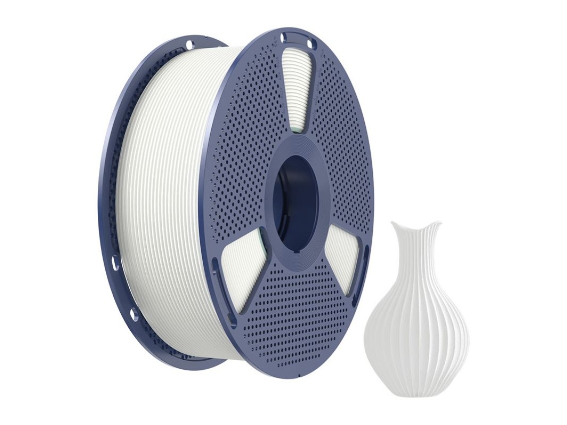 Filamento PLA Clássico Branco Sunlu 1,75mm 1KG