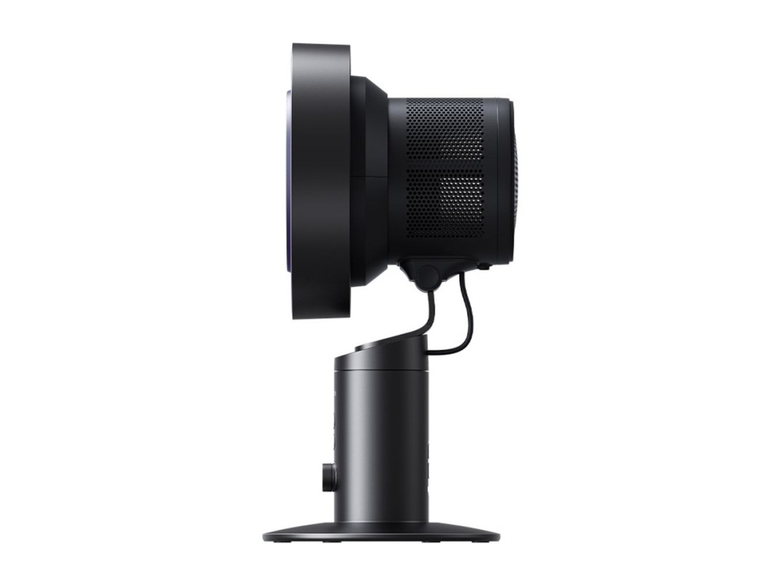 Ventilador de mesa Jisulife Pro3 10000mAh com filtro - Cinza escuro