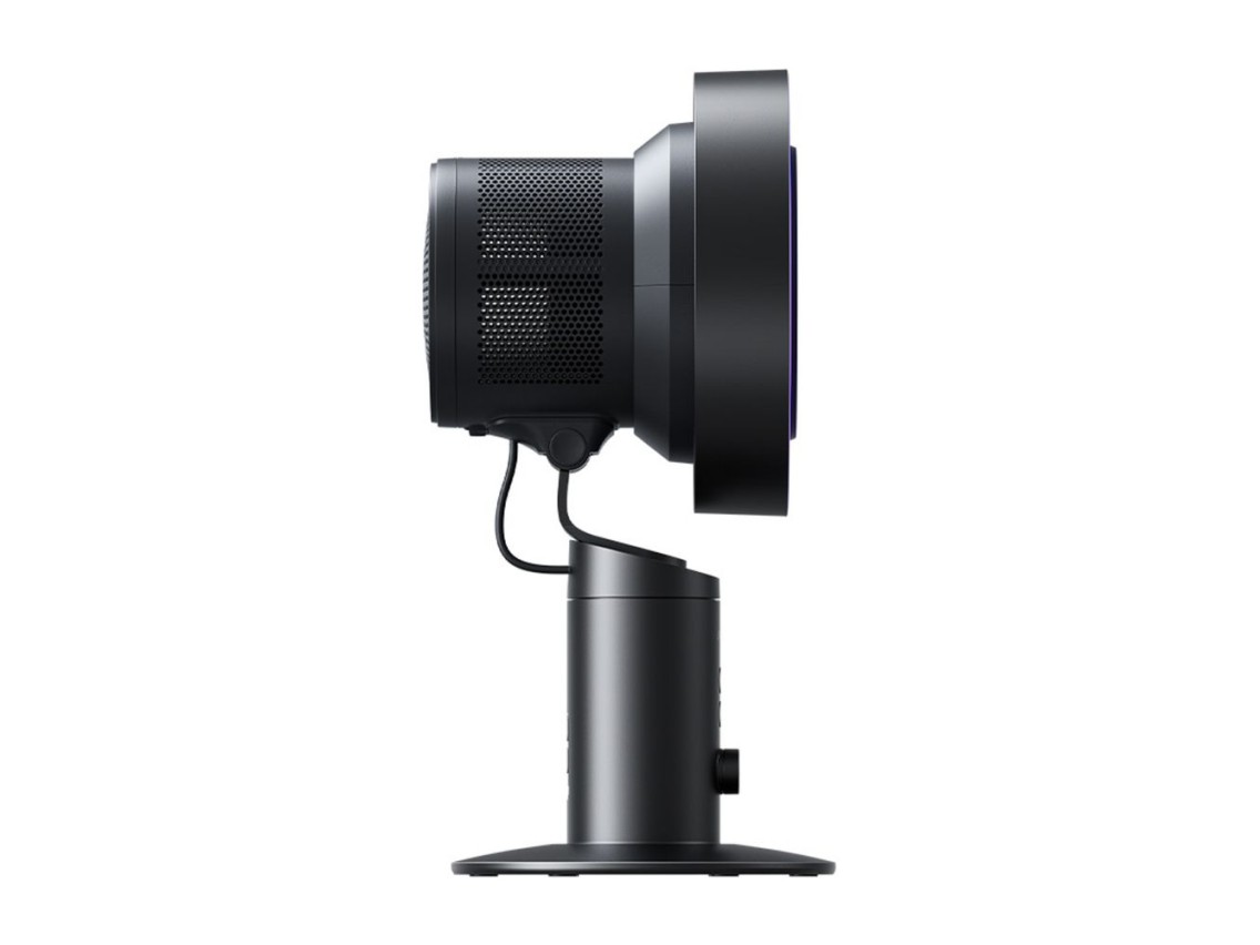 Ventilador de mesa Jisulife Pro3 10000mAh com filtro - Cinza escuro