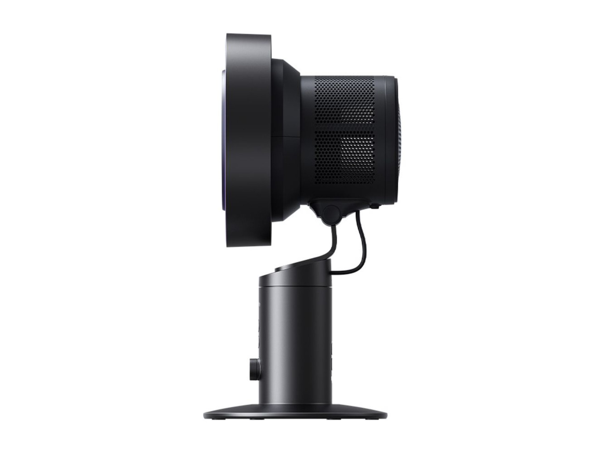Ventilador de mesa Jisulife Pro3 10000mAh com filtro - Cinza escuro