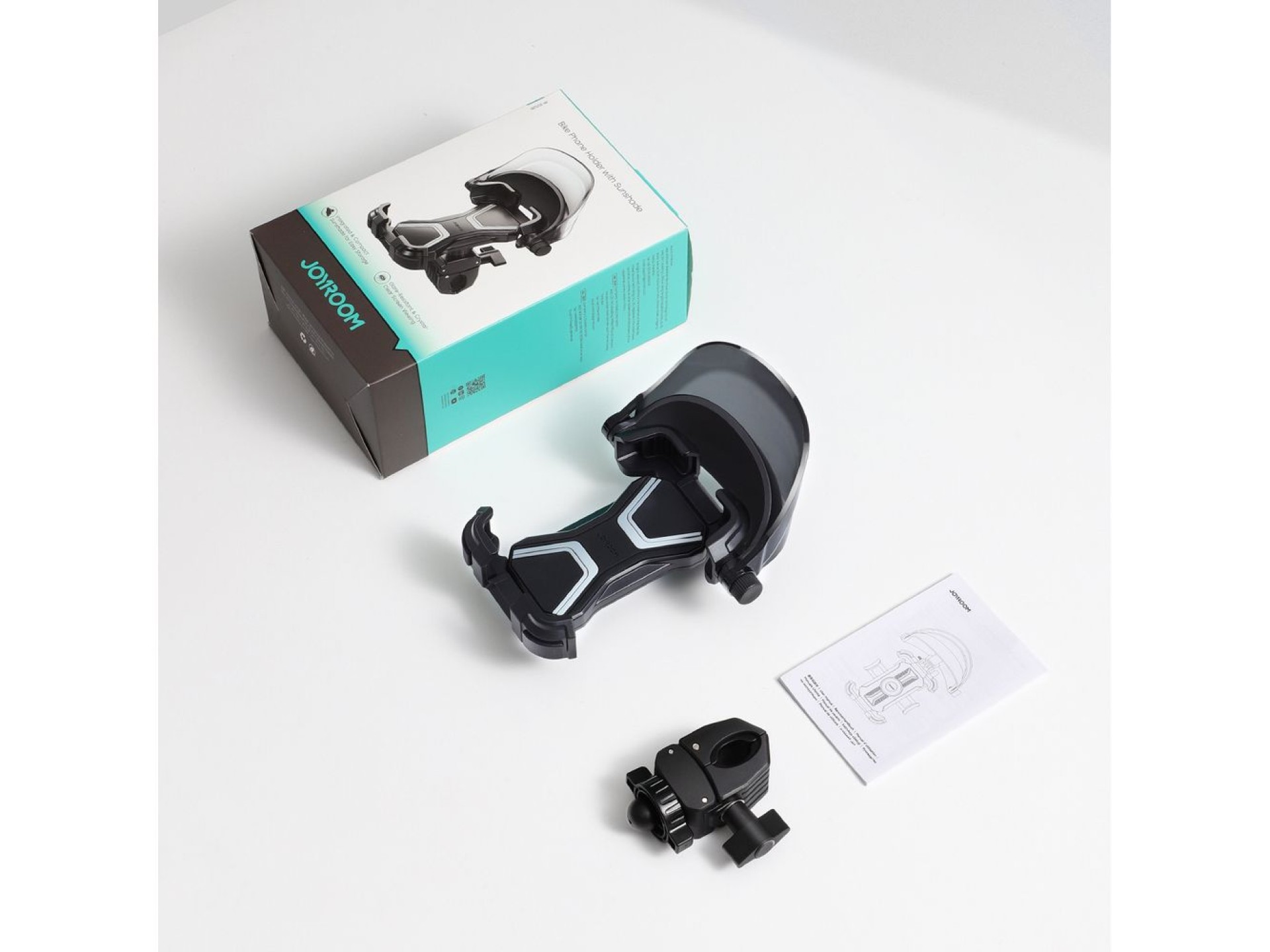 Suporte para bicicleta Joyroom JR-ZS528 com viseira solar - Preto