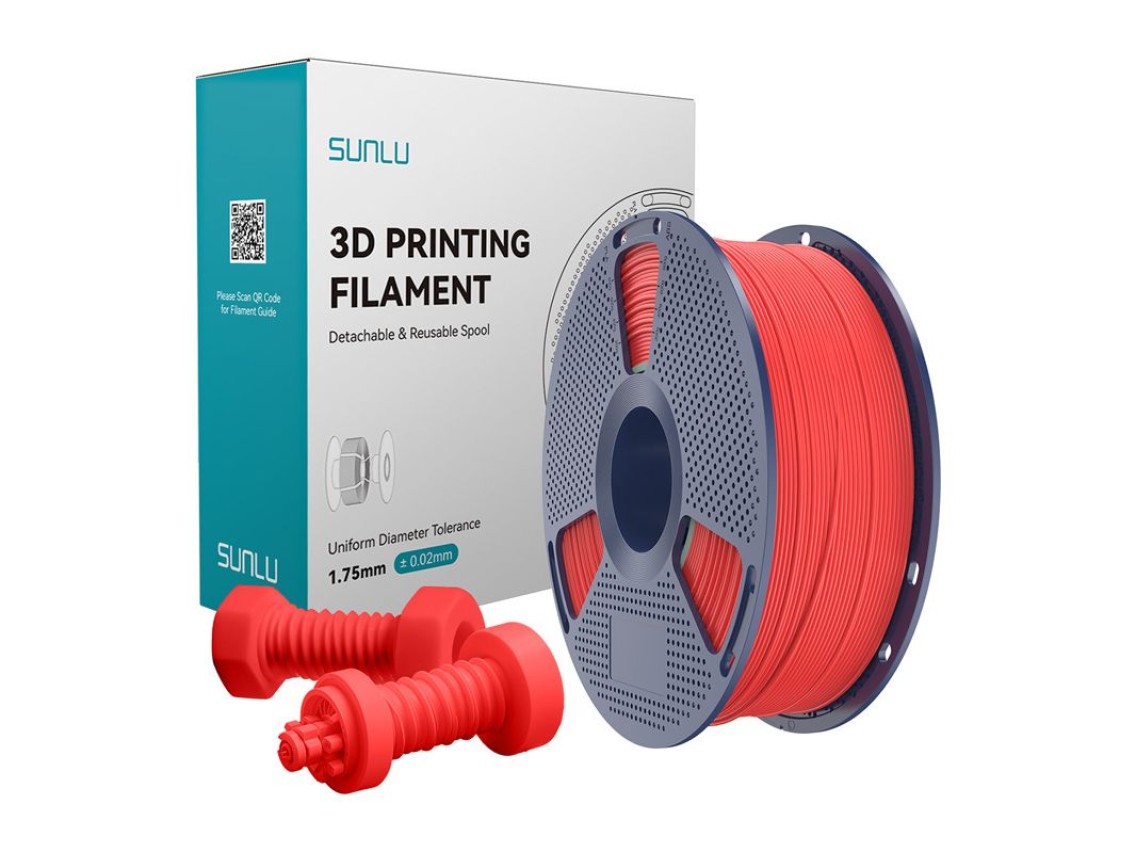 Filamento ABS de alta velocidade Sunlu (vermelho)