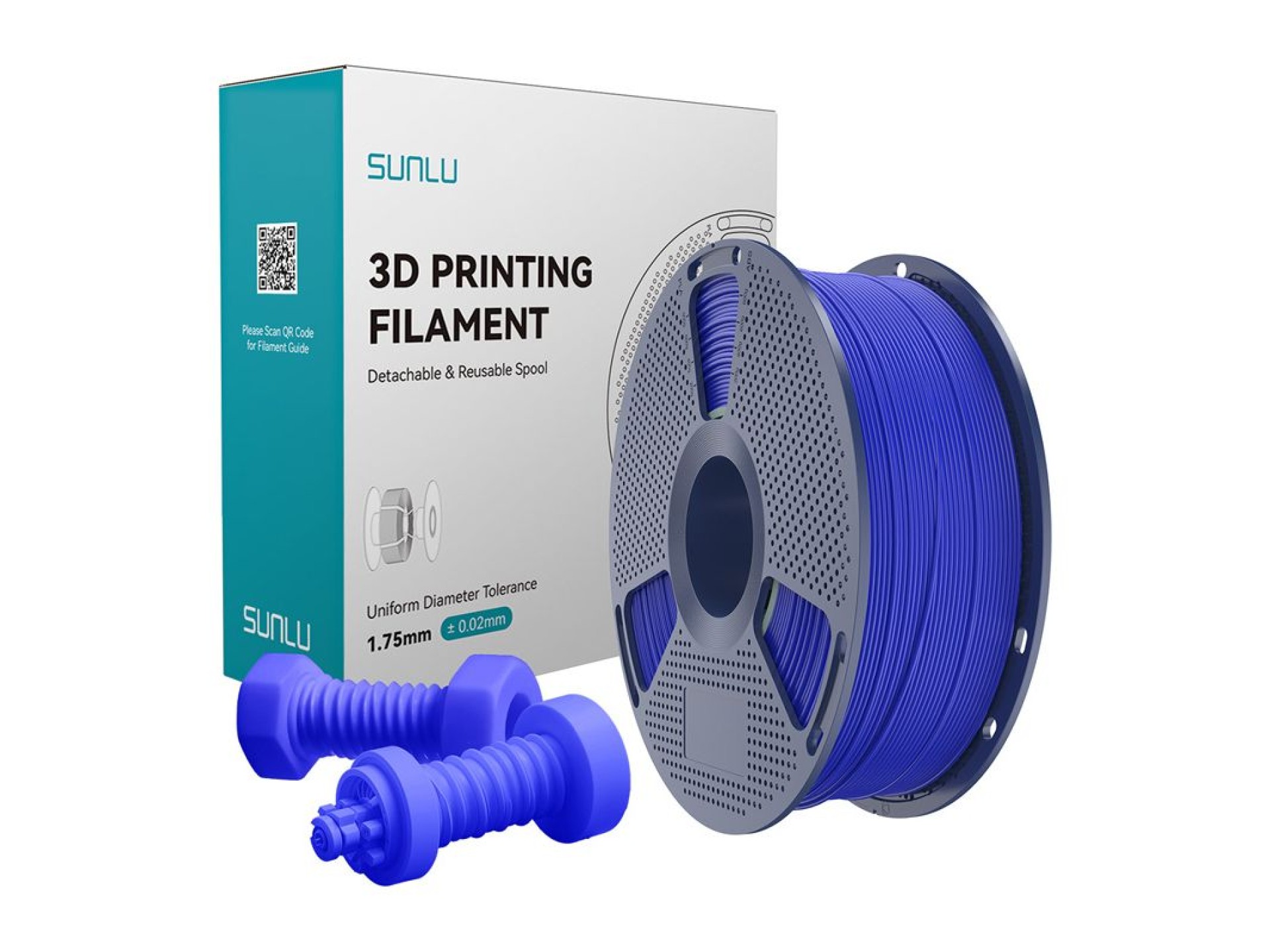 Filamento ABS de alta velocidad Sunlu (azul)