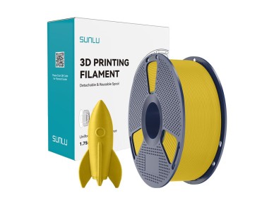 Sunlu PLA+ High-Speed Yellow Filament Sunlu PLA+ High-Speed Yellow Filament