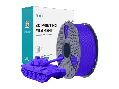 Sunlu PLA+ High-Speed Blue Filament Sunlu PLA+ High-Speed Blue Filament