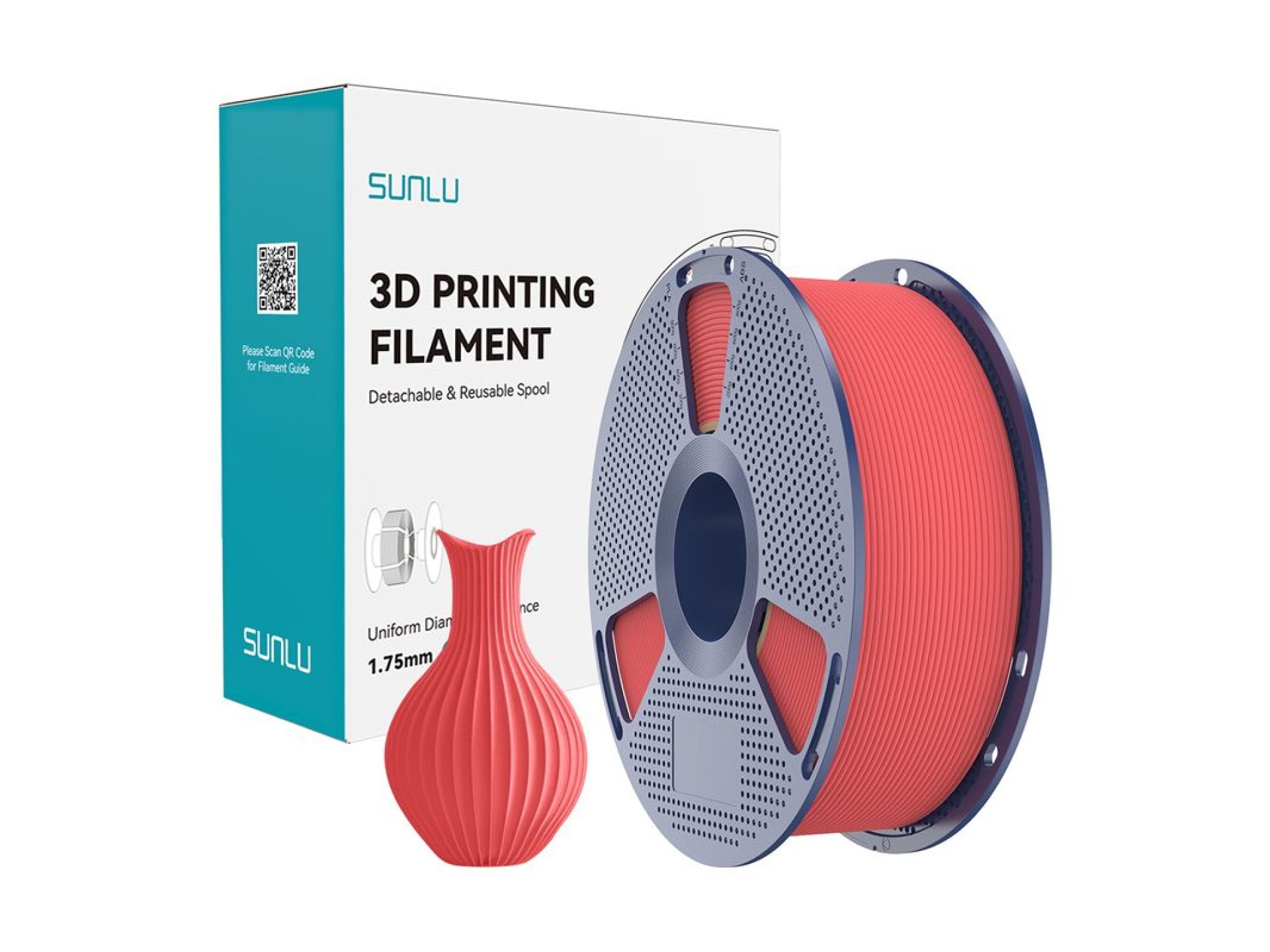 Filamento Sunlu PLA Classic Cherry