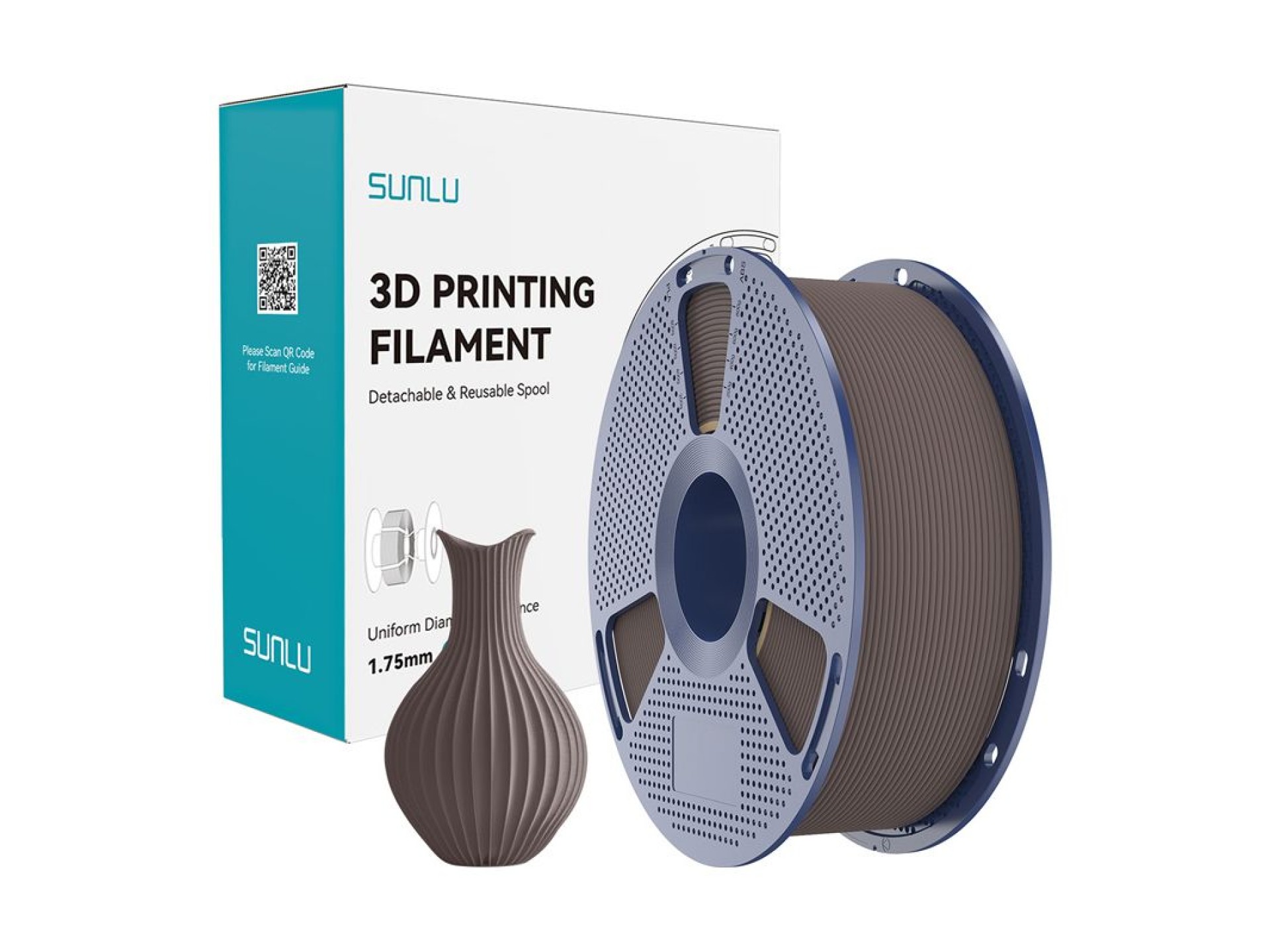 Sunlu PLA Classic Chocolate Filament