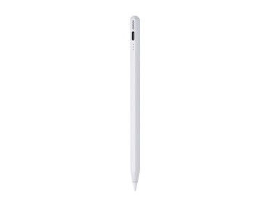 Caneta ativa Joyroom JR-X15 Pro com 2 pontas sobressalentes - Branca