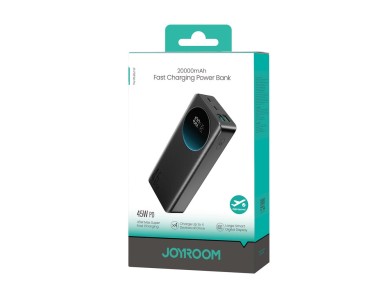 Joyroom JR-PBF02 Pro 20000 mAh 45W Powerbank with Digital Display 2x USB-A 2x USB-C - Black