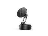 Joyroom JR-ZS51 magnetic car holder with suction cup for windshield or dashboard - black Joyroom JR-ZS51 magnetic car holder with suction cup for windshield or dashboard - black