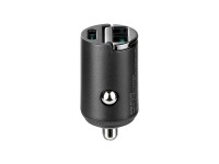 Cargador de coche Joyroom JR-CCN18 de 65 W con puertos USB-A y USB-C - Negro Cargador de coche Joyroom JR-CCN18 de 65 W con puertos USB-A y USB-C - Negro