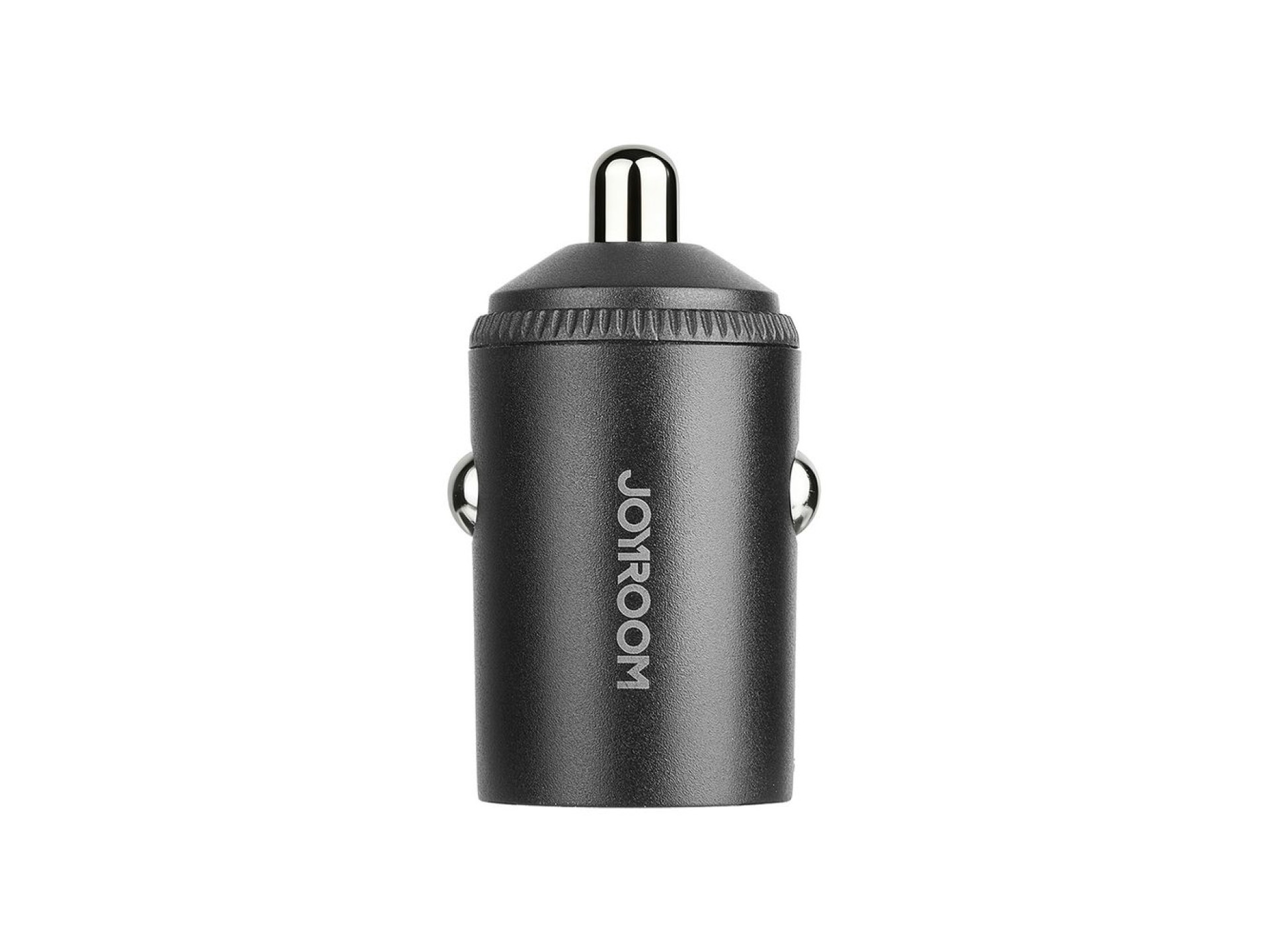 Cargador de coche Joyroom JR-CCN18 de 65 W con puertos USB-A y USB-C - Negro
