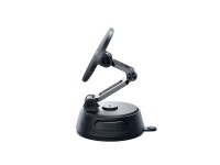 Joyroom JR-ZS51 magnetic car holder with suction cup for windshield or dashboard - black Joyroom JR-ZS51 magnetic car holder with suction cup for windshield or dashboard - black