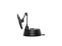 Joyroom JR-ZS51 magnetic car holder with suction cup for windshield or dashboard - black Joyroom JR-ZS51 magnetic car holder with suction cup for windshield or dashboard - black