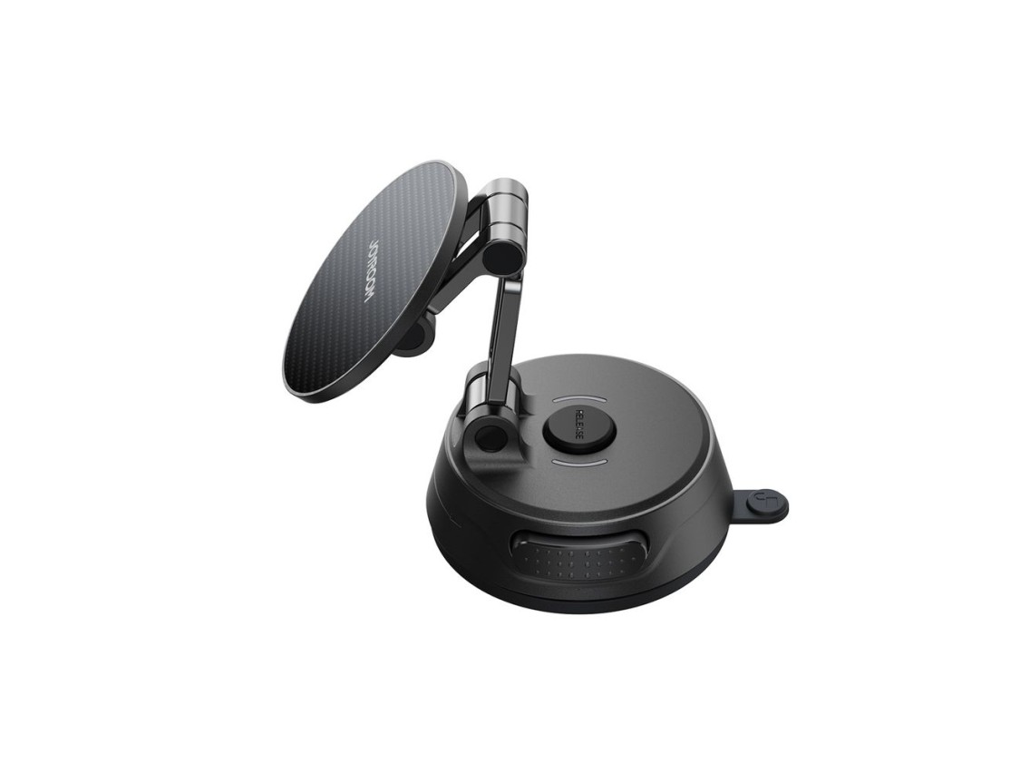 Joyroom JR-ZS51 magnetic car holder with suction cup for windshield or dashboard - black