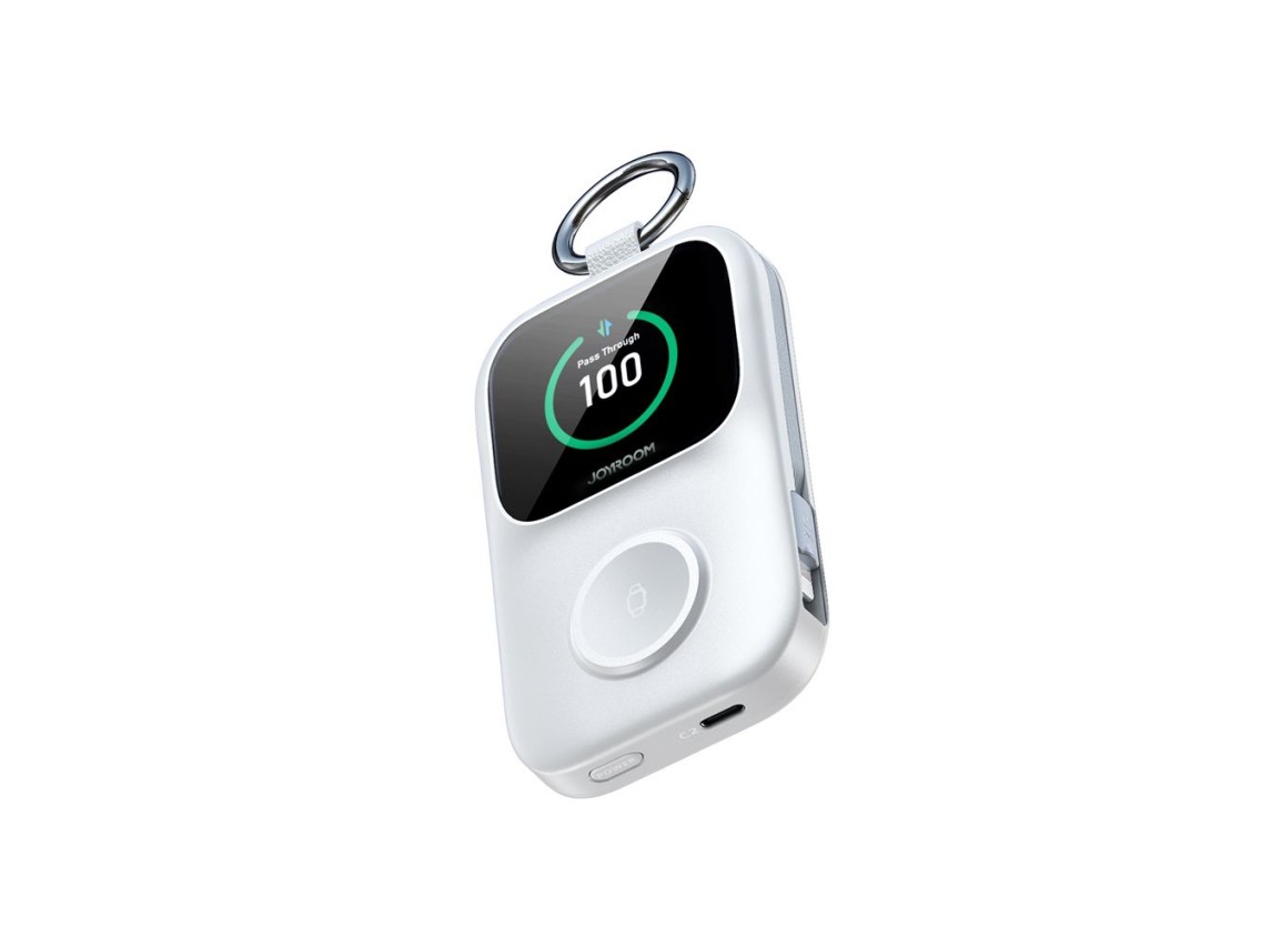 Joyroom JR-W19 5000mAh Powerbank with 5W Wireless Watch Charging - White