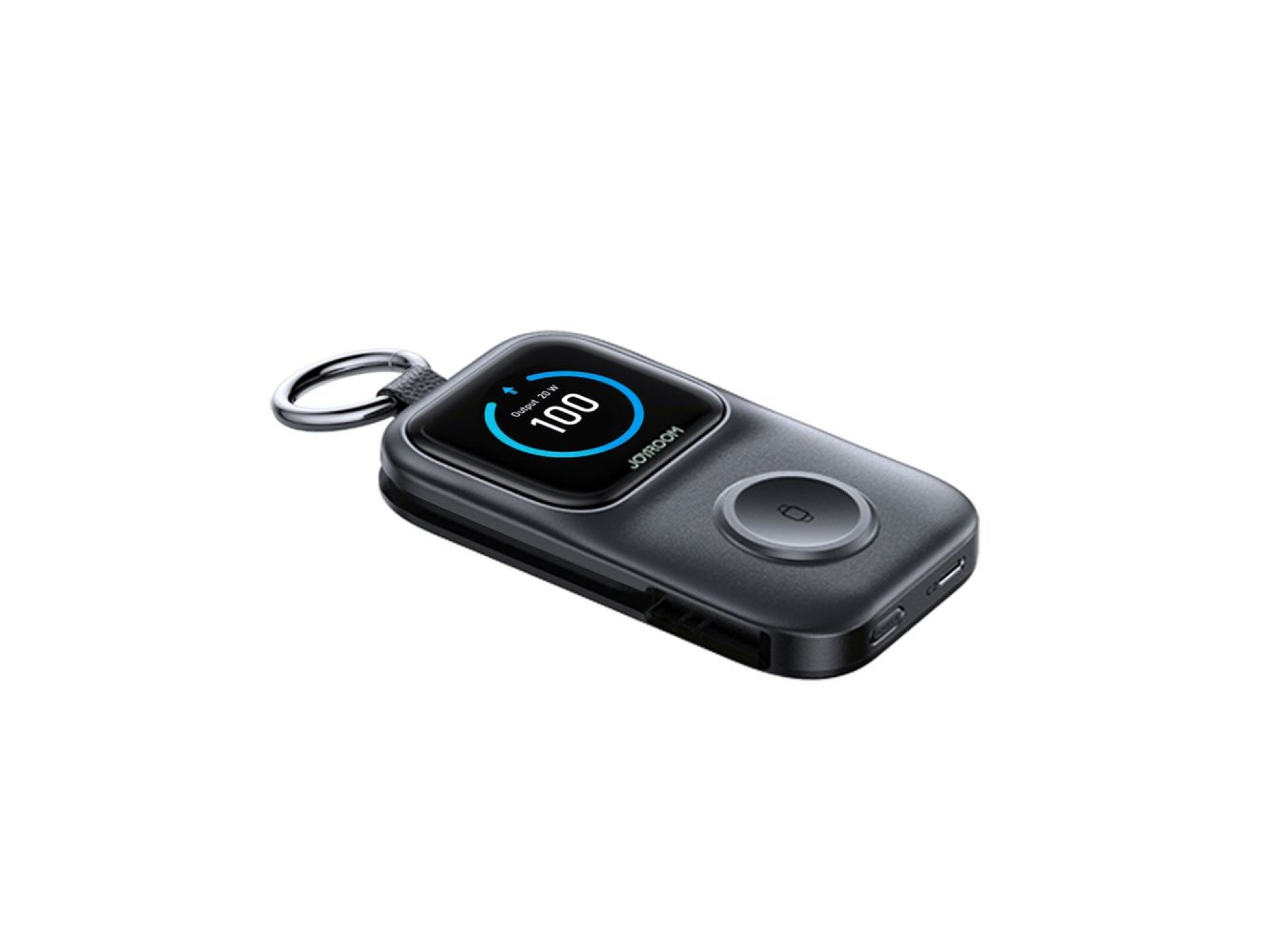 Batería externa Joyroom JR-W19 de 5000 mAh con carga inalámbrica de 5 W para relojes - Negra