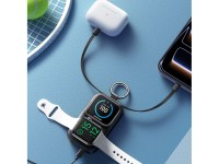 Batería externa Joyroom JR-W19 de 5000 mAh con carga inalámbrica de 5 W para relojes - Negra Batería externa Joyroom JR-W19 de 5000 mAh con carga inalámbrica de 5 W para relojes - Negra