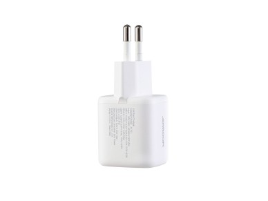 Joyroom JR-TG7 33W USB-A + USB-C Wall Charger with 60W USB-C to USB-C 1m Cable - White Joyroom JR-TG7 33W USB-A + USB-C Wall Charger with 60W USB-C to USB-C 1m Cable - White