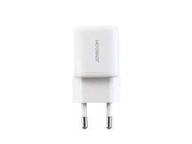 Joyroom JR-TG7 33W USB-A + USB-C Wall Charger with 60W USB-C to USB-C 1m Cable - White Joyroom JR-TG7 33W USB-A + USB-C Wall Charger with 60W USB-C to USB-C 1m Cable - White