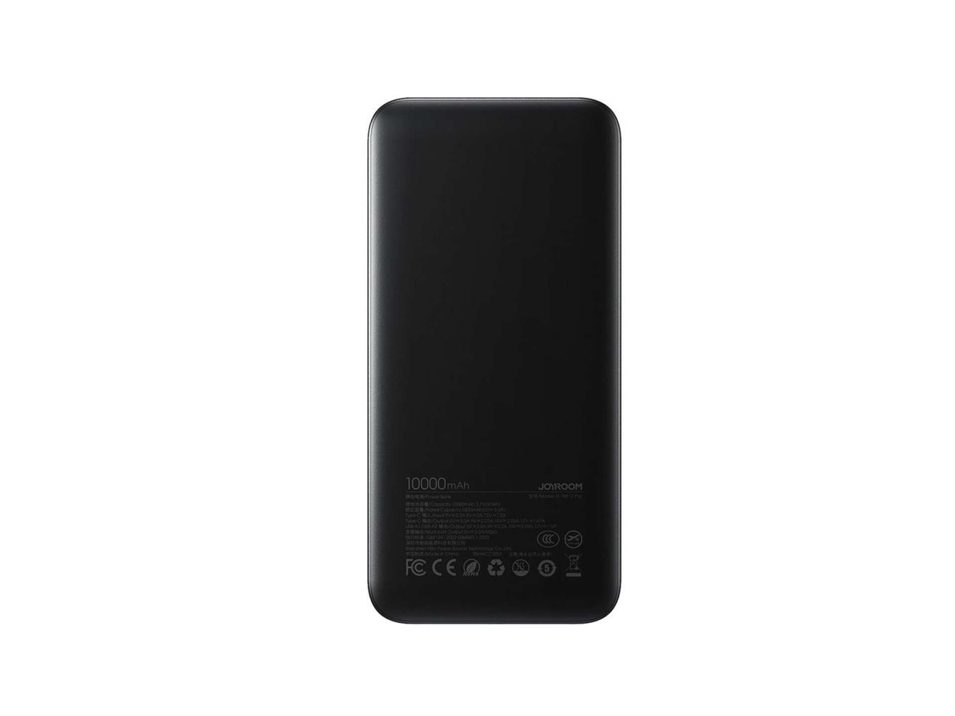 Batería externa Joyroom JR-PBF12 Pro de 22,5 W y 10000 mAh con pantalla digital, 2 puertos USB-A y 1