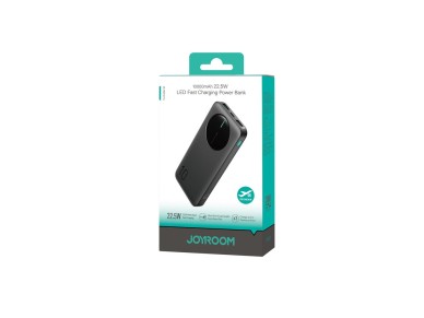 Joyroom JR-PBF12 Pro Powerbank 22.5W 10000mAh with Digital Display 2x USB-A 1x USB-C - Black