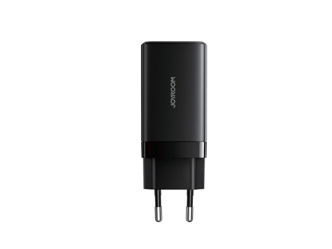 Carregador de parede Joyroom JR-TG10 65W GaN 2x USB-C + USB-A com cabo USB-C de 1,2m e potência de 1