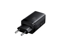 Carregador de parede Joyroom JR-TG10 65W GaN 2x USB-C + USB-A com cabo USB-C de 1,2m e potência de 1 Carregador de parede Joyroom JR-TG10 65W GaN 2x USB-C + USB-A com cabo USB-C de 1,2m e potência de 1