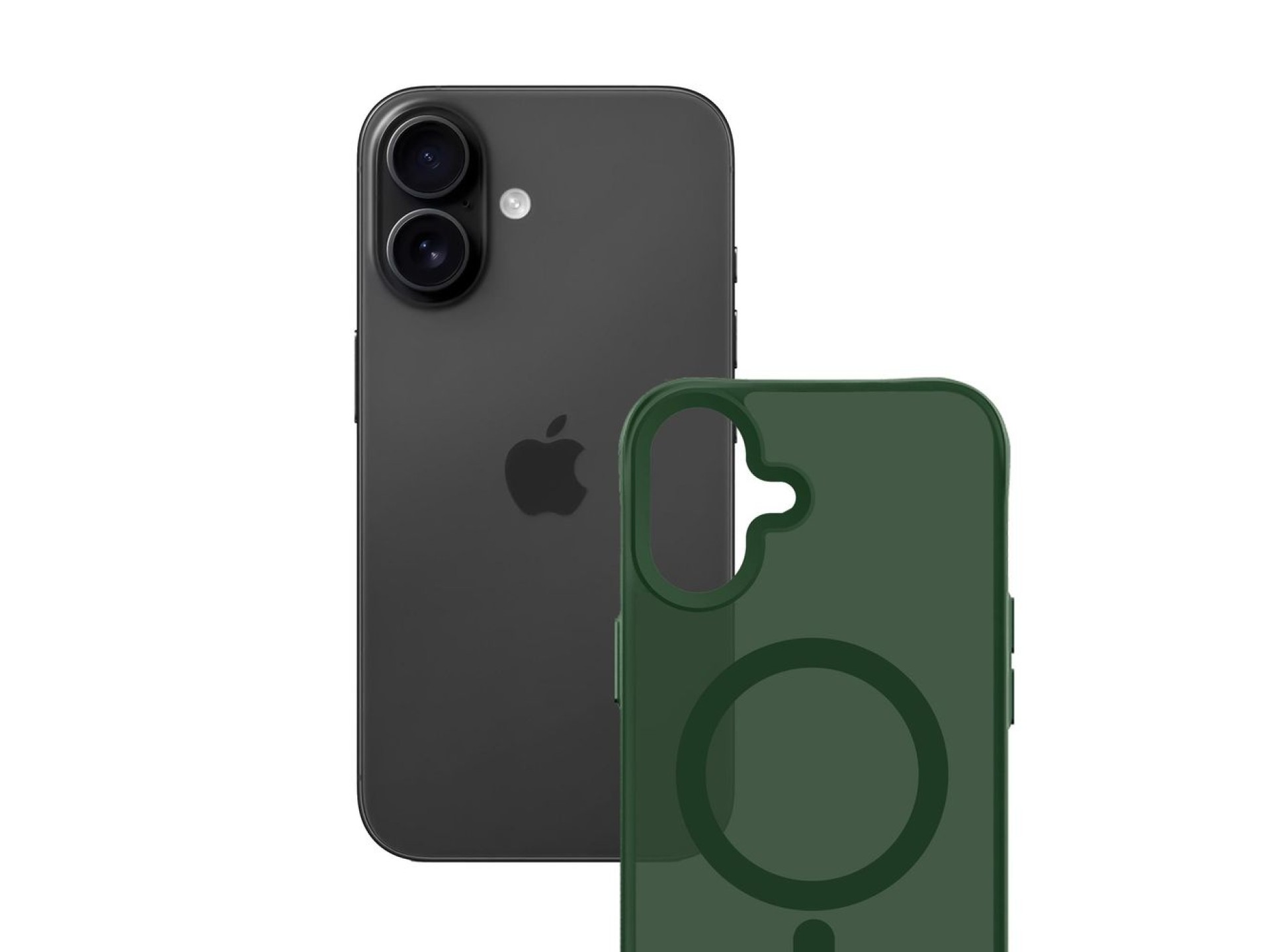 Funda MagCase 3mk Smoke para iPhone 17 - Verde translúcido