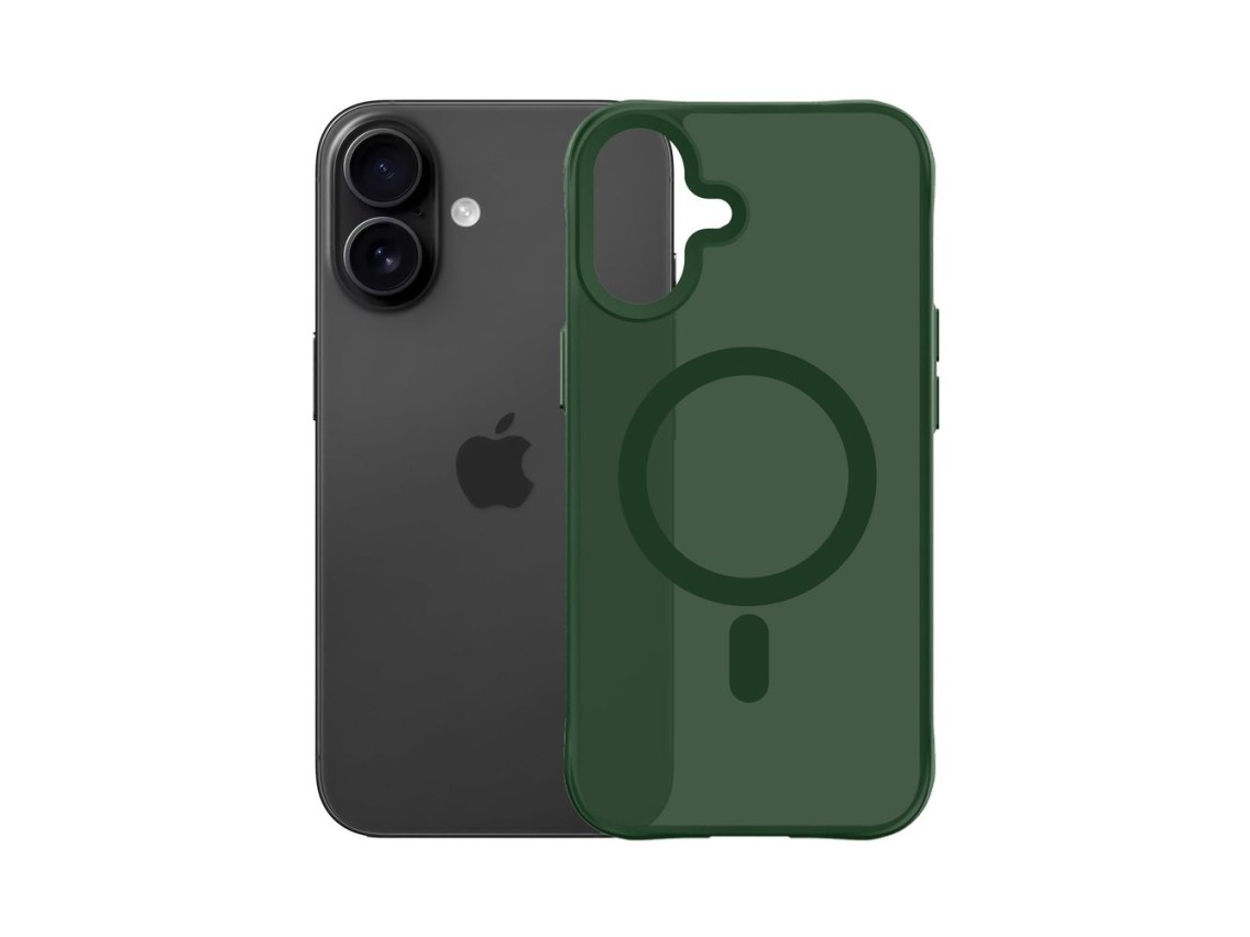 Funda MagCase 3mk Smoke para iPhone 17 - Verde translúcido