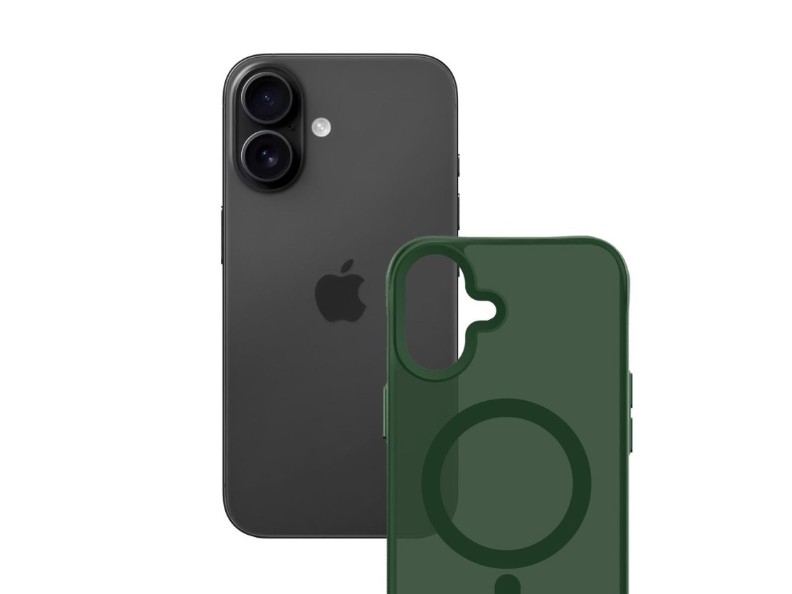 Funda MagCase 3mk Smoke para iPhone 17 - Verde translúcido