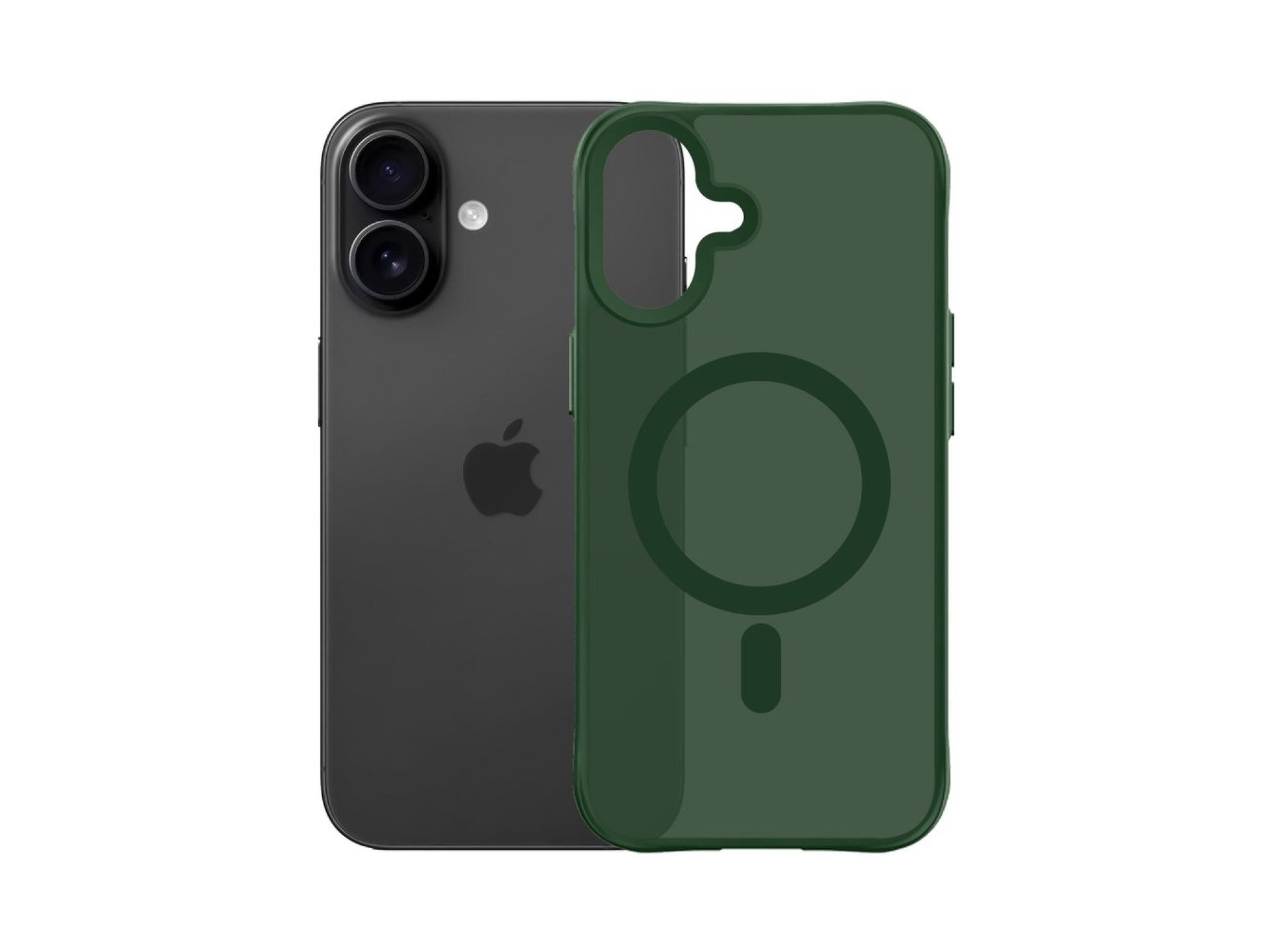 Funda MagCase 3mk Smoke para iPhone 17 - Verde translúcido